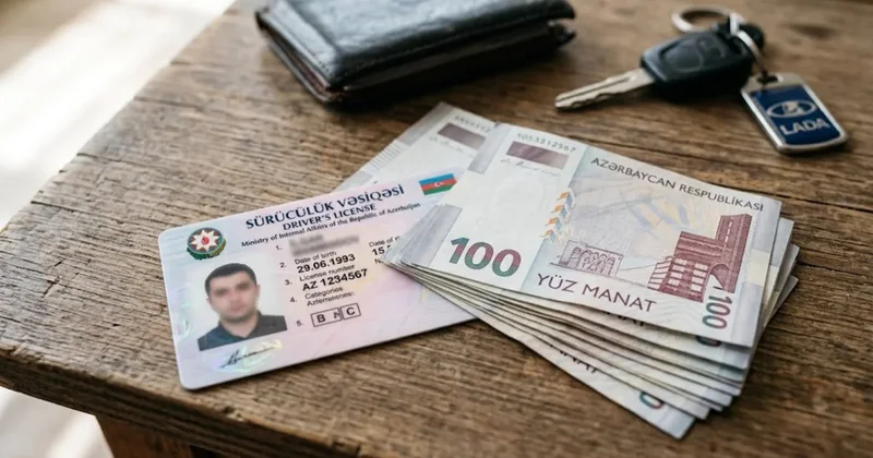 Sürücülük vəsiqəsi üçün kömək vəd etdi, 900 manatını ələ keçirdi
