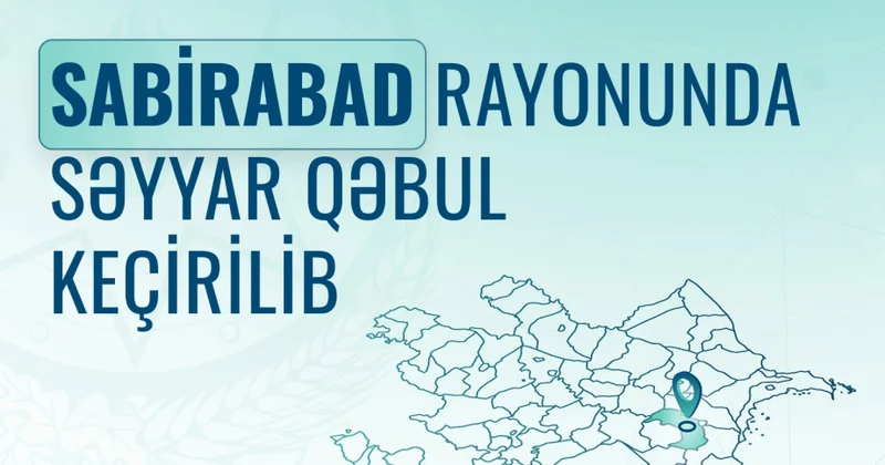 Mərkəzi Bankın nümayəndələri Sabirabadda vətəndaşların müraciətlərini dinləyib