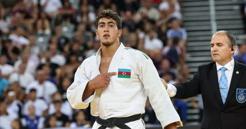 Азербайджанский дзюдоист выиграл соперника из Норвегии на ЧМ в Баку
