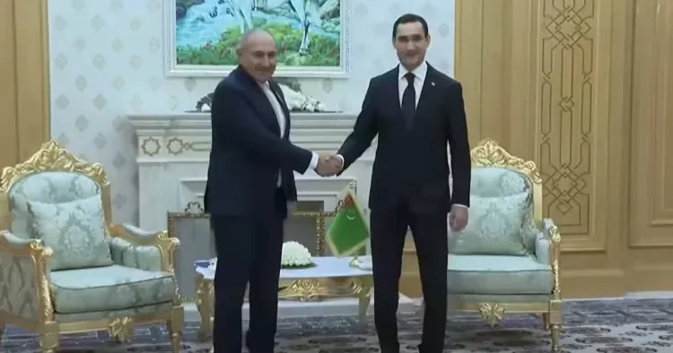 Paşinyan Türkmənistan Prezidenti ilə görüşdü VİDEO