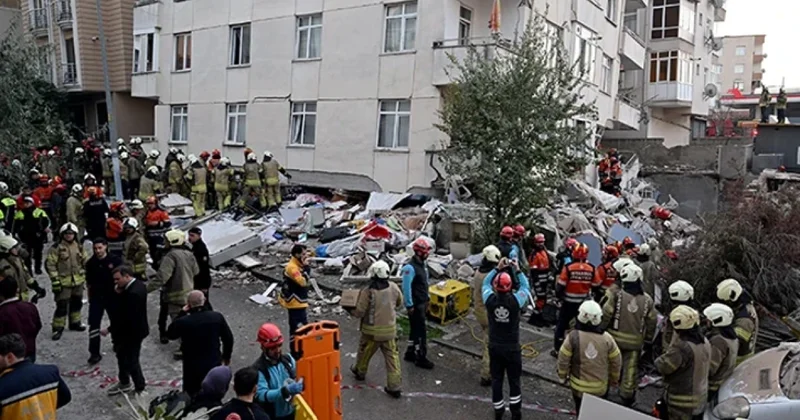 В Стамбуле обрушился семиэтажный дом: под завалами жильцы фото