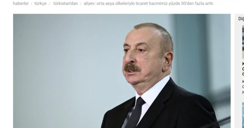 Türkiyə mediası Azərbaycan Prezidentinin Türkmənistana səfərini geniş işıqlandırıb