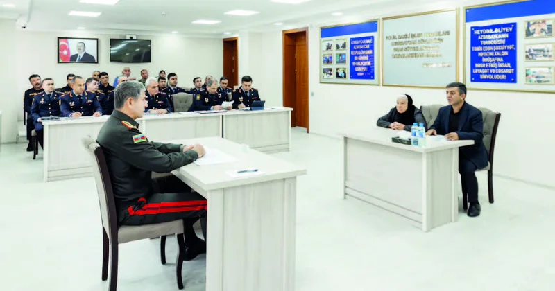 DİN rəhbərinin Şəkidə vətəndaş qəbulu və sıra baxışı