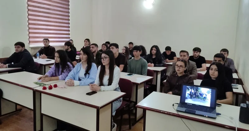 GDU da şəhid məzun Fərman Əsədlinin adına auditoriya yaradılıb