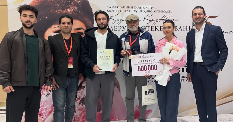 Ziya Ağa Qazaxıstanda ödül aldı