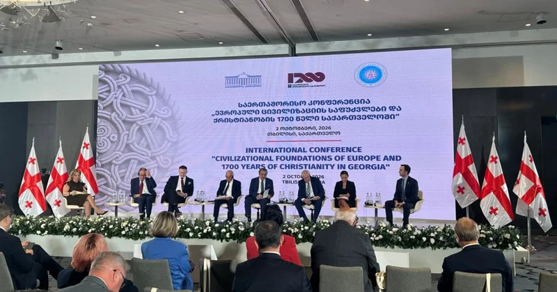Akademik Rafael Hüseynov Tbilisidə keçirilən beynəlxalq konfransda çıxış edib