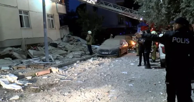 Səhər saatlarında İstanbulda bina çökdü: Dağıntılar altında qalanlar var VİDEO