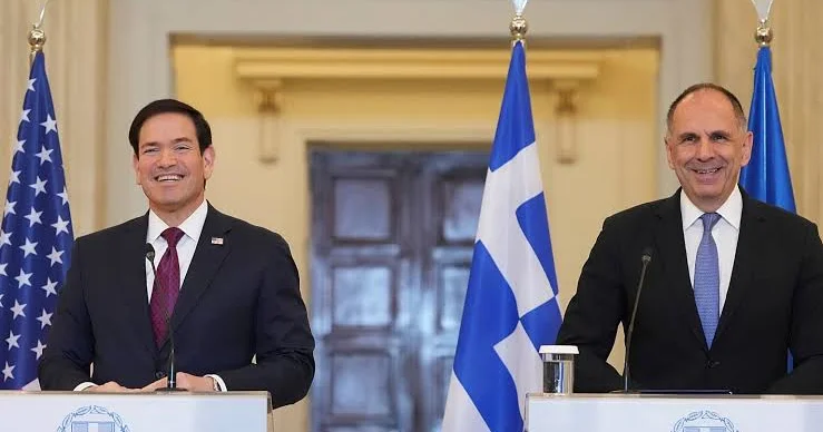 Marko Rubio Yunanstanda səfərdə olub