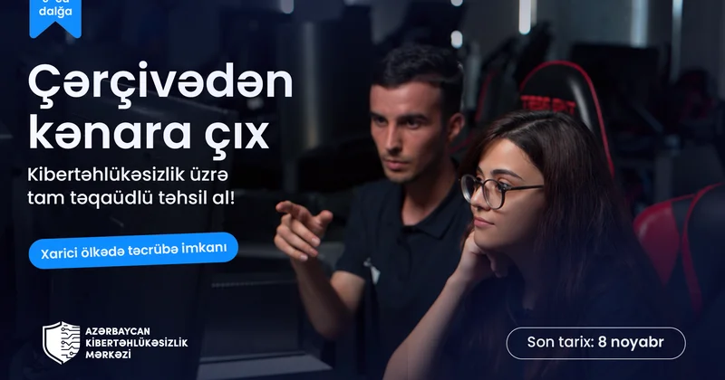 Azərbaycanda tam təqaüdlü kibertəhlükəsizlik proqramı başladı