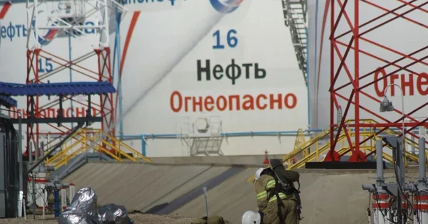 Украинские дроны вновь атаковали нефтяной узел в Самарской области