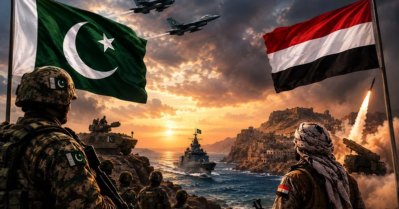 Husilərə qarşı cəbhə genişlənir: Pakistan Yəməndə hərbi gücünü işə saldı