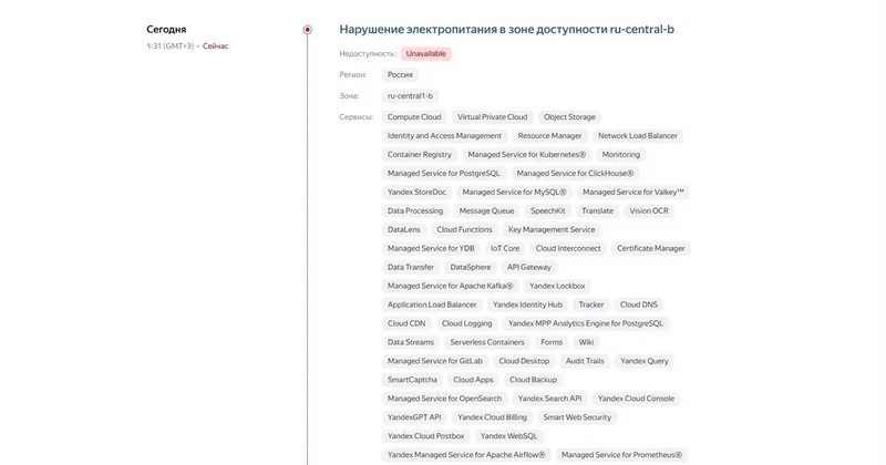 ASTRA: В Яндексе заявили об инциденте
