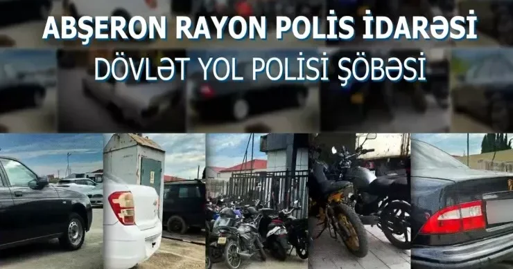 Abşeronda 23 motosikletçi saxlanıldı VİDEO