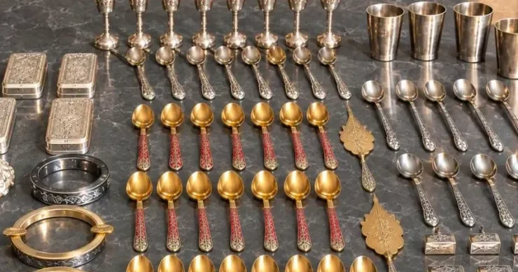 Azərbaycandan aparılan 9 kilo gümüş gömrükdə saxlanıldı
