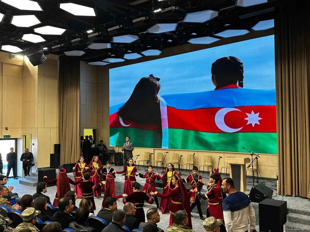 Füzuli şəhərində Zəfər Gününə həsr olunmuş konsert təşkil edilib FOTO