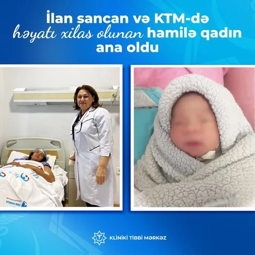 İlan sancan hamilə qadın ana oldu Körpənin vəziyyəti