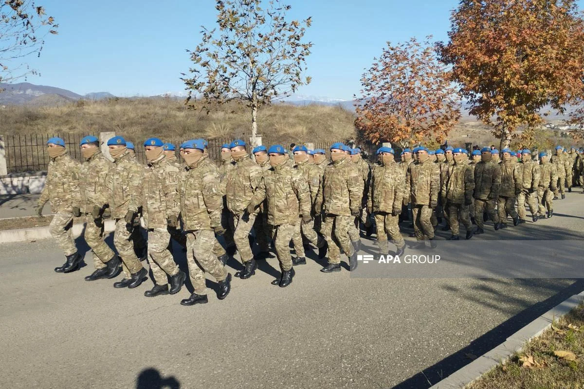 Xankəndidə Zəfər Günü münasibətilə yürüş keçirilir