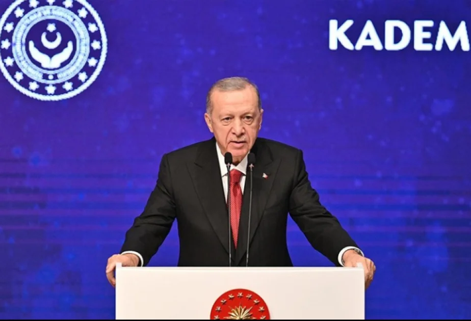 Prezident Ərdoğan: Azərbaycan xalqının Zəfər Gününü ürəkdən təbrik edirəm