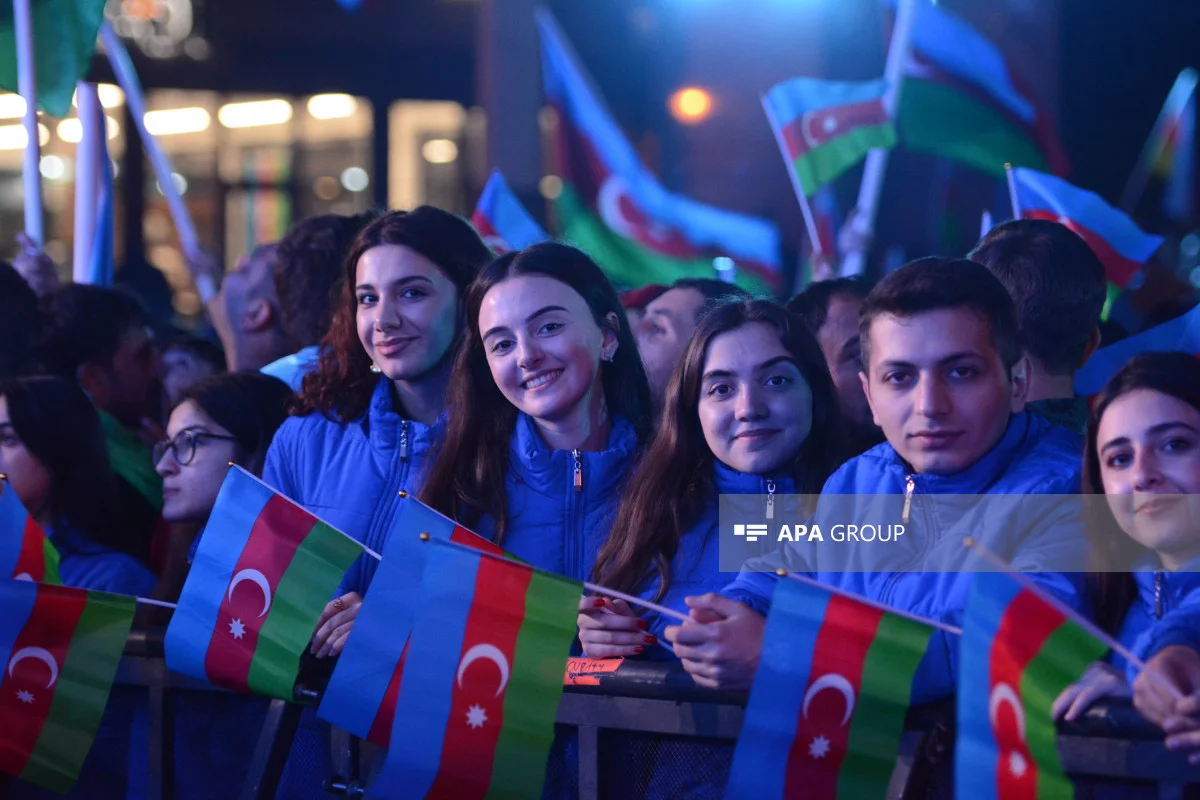 Bakıda Zəfər Günü münasibətilə təntənəli konsert keçirilir FOTO