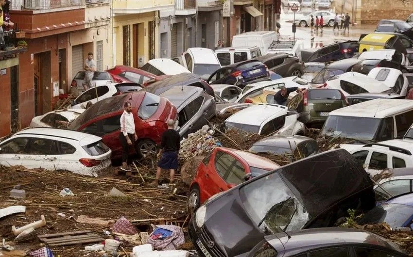 İspaniyada daşqınlar: ölənlərin sayı 223 nəfərə çatdı