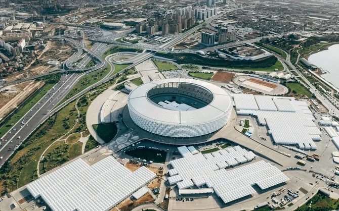 COP29un keçiriləcəyi Bakı Stadionunda inşaat işlərinin 99 faizi tamamlanıb Xəbər saytı Son xəbərlər və Hadisələr