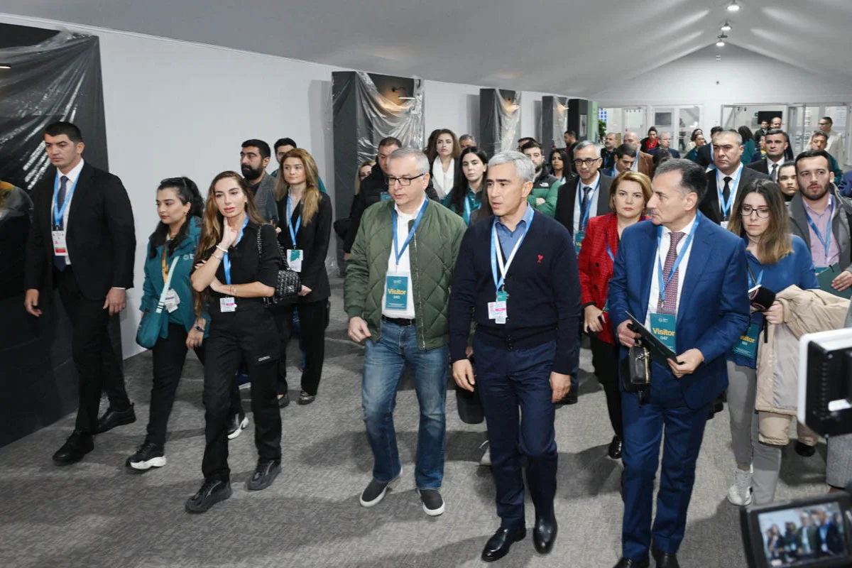 COP29a hazırlıq: Bakı Stadionuna mediatur təşkil olundu FOTOLENT