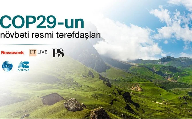 COP29un media tərəfdaşları açıqlanıb Xəbər saytı Son xəbərlər və Hadisələr