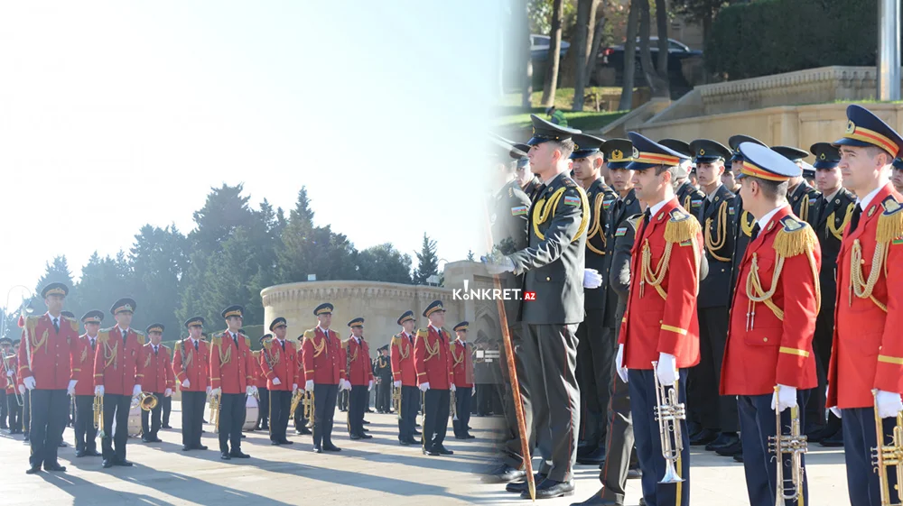 Bakıda Zəfər Günü münasibətilə yürüş keçirilir KONKRET