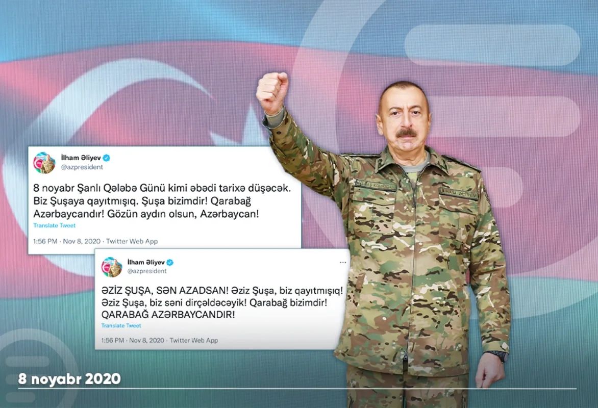 Vətən müharibəsinin 43cü günü: Qarabağın baş tacı Şuşa azad edilir