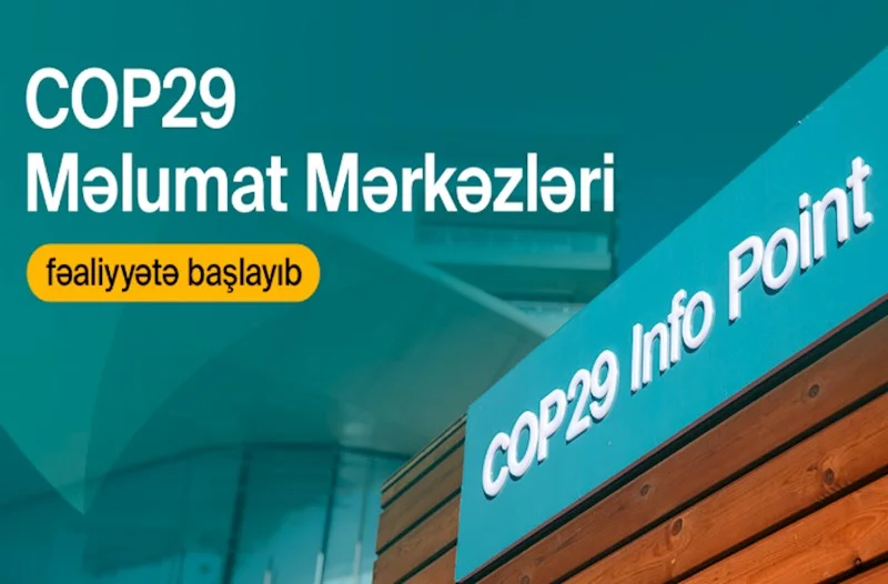 COP29 Məlumat Mərkəzləri fəaliyyətə başladı