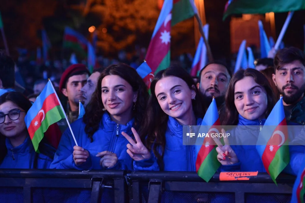 Bakıda Zəfər Günü münasibətilə təntənəli konsert keçirilir FOTOLAR