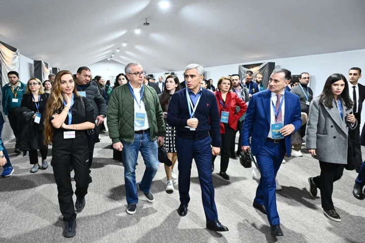 COP29a hazırlıq işləri ilə bağlı Bakı Stadionuna mediatur FOTOLENT