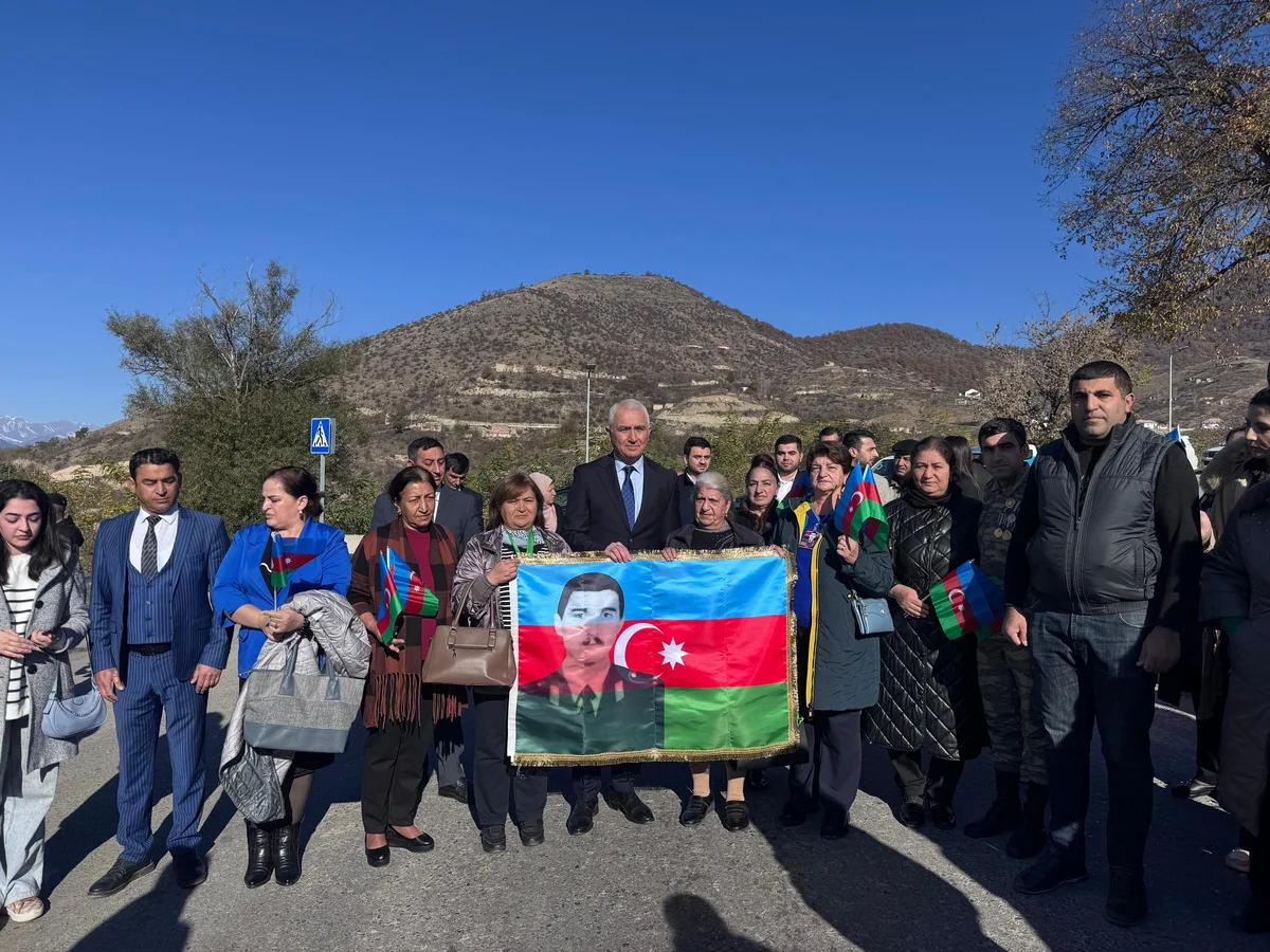 Laçın şəhərində 8 Noyabr Zəfər Günü münasibətilə təntənəli dövlət tədbiri keçirilib