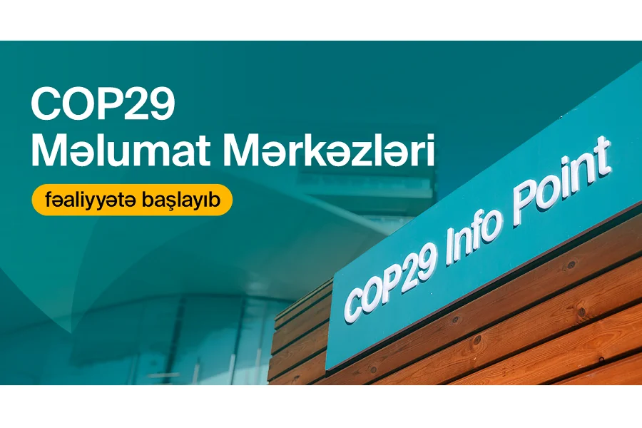 COP29 Məlumat Mərkəzləri fəaliyyətə başlayıb FOTO