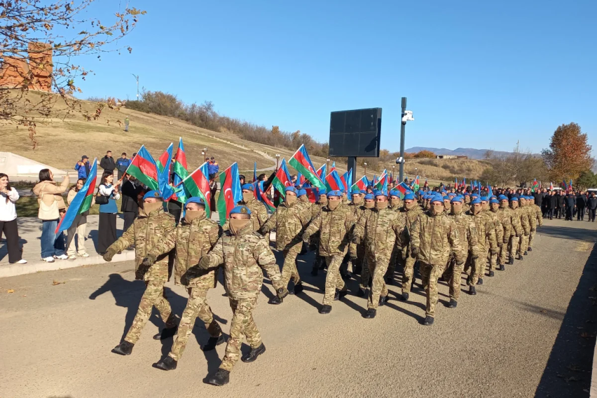 Ханкенди отмечает День Победы фото Haqqin