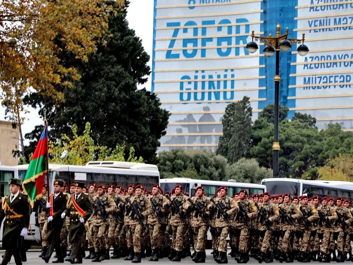 Bakıda Zəfər yürüşü keçirilir Yeni Çağ Media