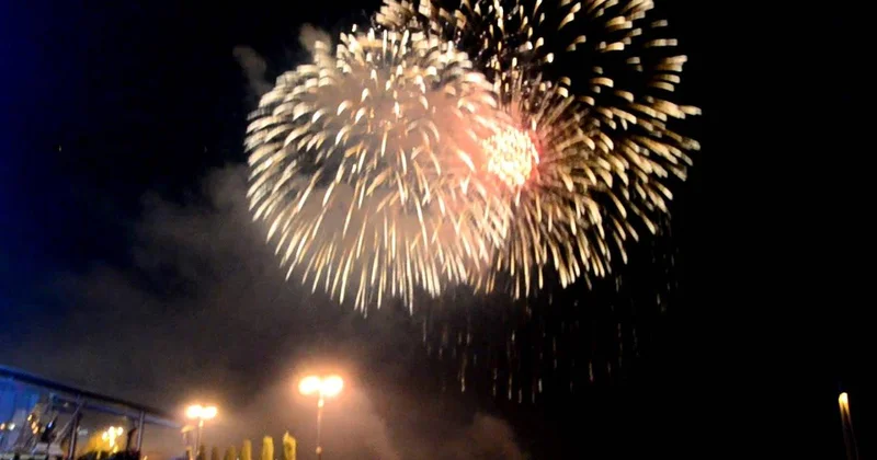 Xankəndidə atəşfəşanlıq oldu