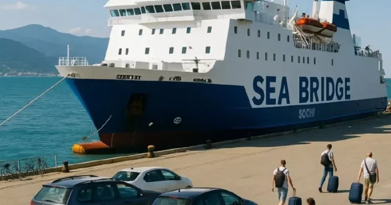 Турецкий паром третий день не может зайти в порт Сочи подробности