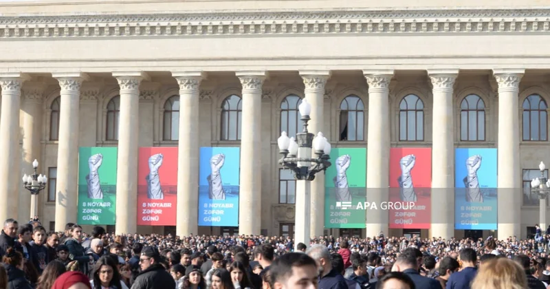 В Баку празднуют День Победы ФОТО