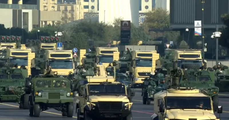 Ordumuzun yeni texnikaları hərbi paradda