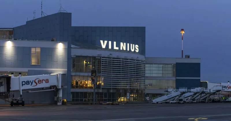В Вильнюсе аэропорт приостановил работу из за метеозондов