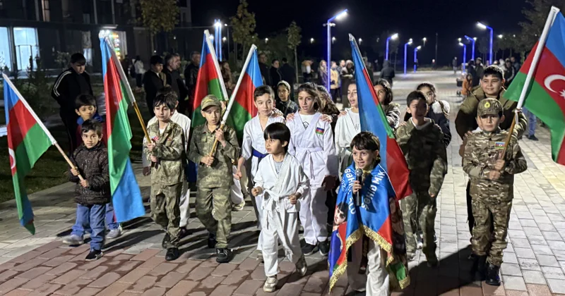 Füzulidə Zəfər Günü tədbirləri atəşfəşanlıqla başa çatıb