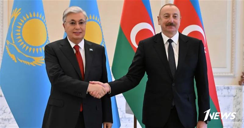 Президент Казастана направил поздравление Ильхаму Алиеву по случаю Дня Победы