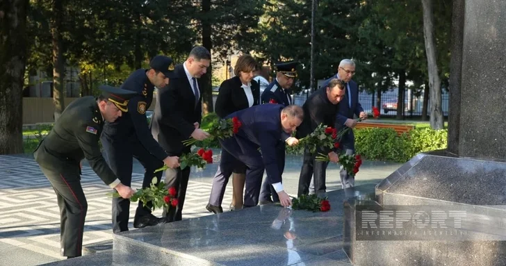 В северо западных районах Азербайджана проходят мероприятия, посвященные Дню Победы