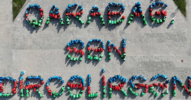 Şirvanda sərgi açılıb, fləşmob keçirilib