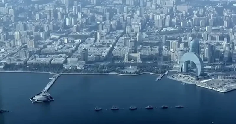 “Akınçı”nın gözündə Bakı... Video