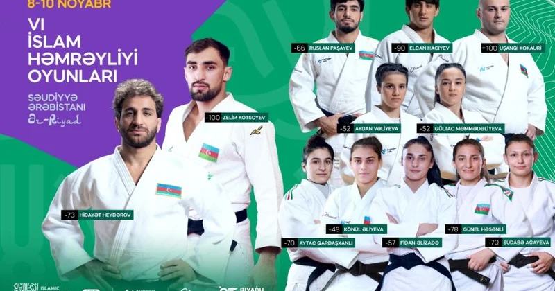 Дзюдоисты Азербайджана начинают на Исламиаде 2025
