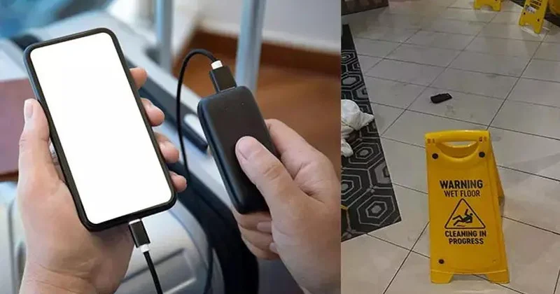 Şarj batareyası bomba kimi partladı, sərnişinlər təxliyə edildi