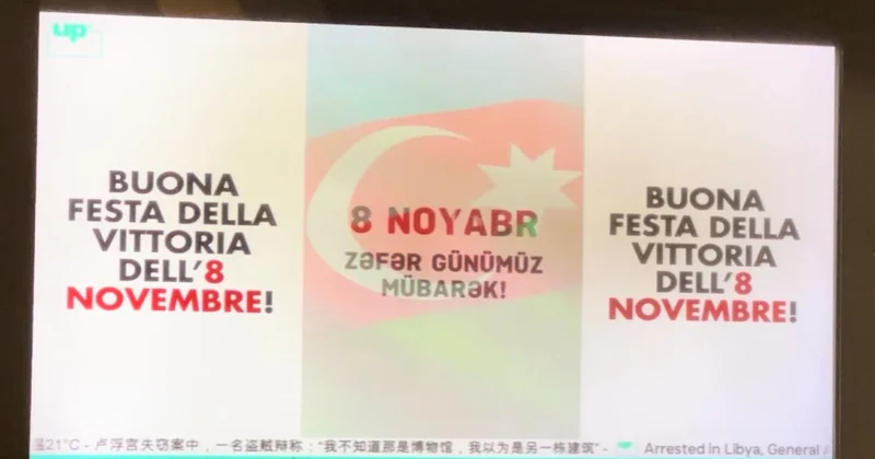 Azərbaycan şanlı Zəfəri İtaliyada tanıdılır