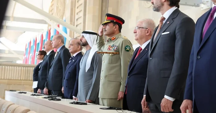 Министерство нацобороны Турции поделилось публикацией о параде в Баку